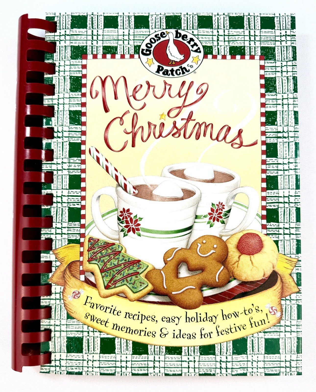 Lot of 4 Gooseberry Patch Cookbooks Holidays Christmas Thanksgiving Home Cookies
