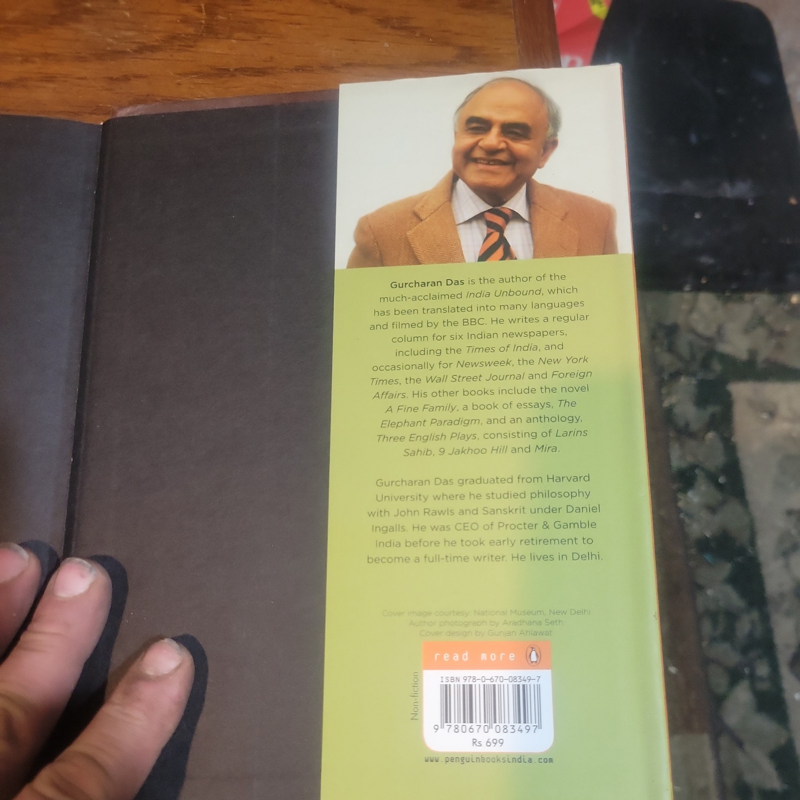 THE DIFFICULTY OF BEING GOOD: ON THE SUBTLE ART OF DHARMA By Gurcharan Das *VG+*
