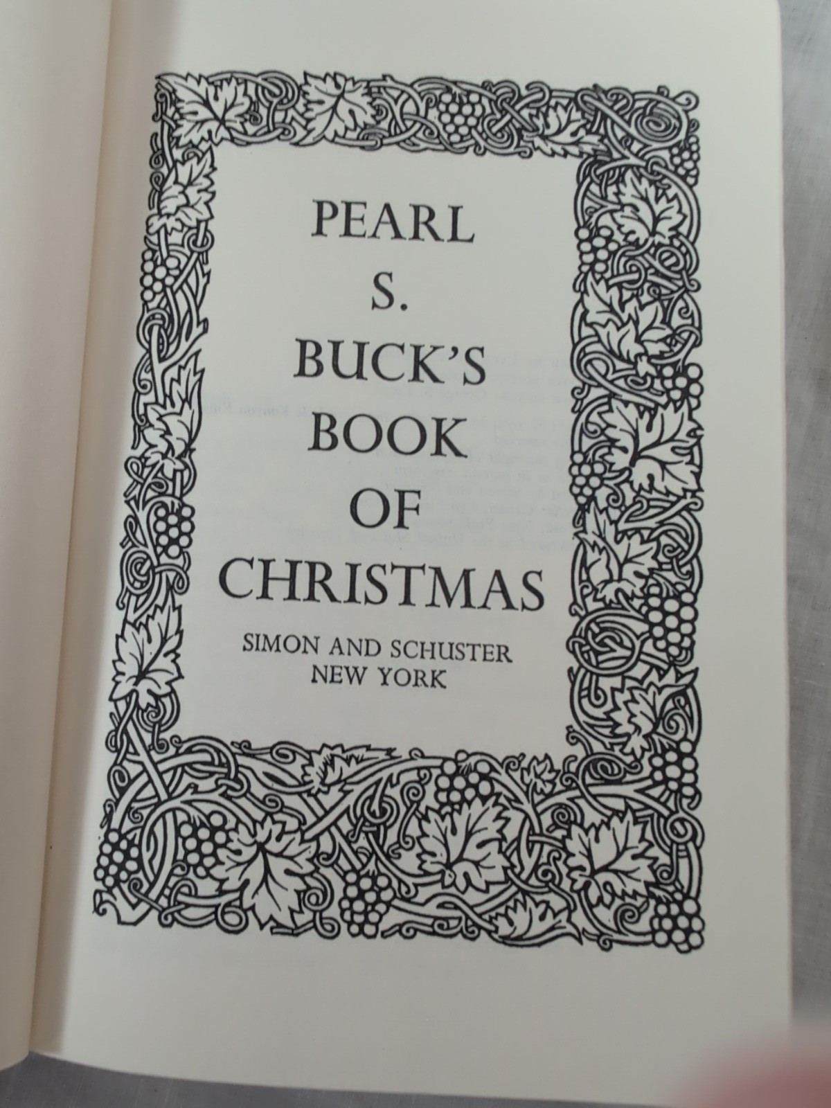 Pearl S. Buck’s Book of Christmas by Pearl S. Buck (1974, Hardcover)