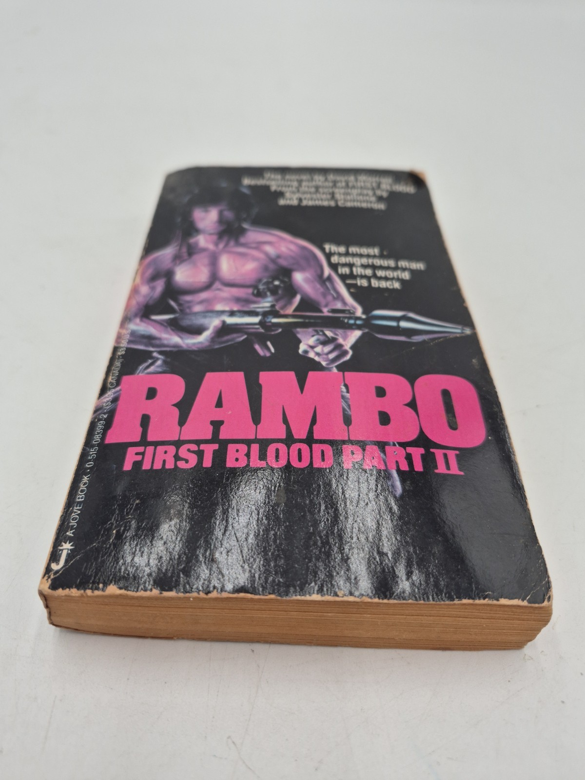 Rambo First Blood Part II & lll David Morrell 1985 Jove Movie Tie-In Paperback