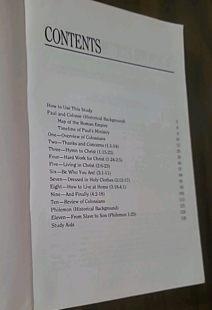Colossians and Philemon by Navigators Staff (2018, Trade Paperback)