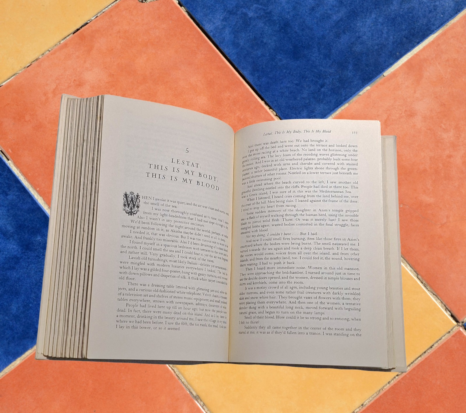 Alfred A. Knopf The Queen of the Damned Anne Rice Hardcover 1988