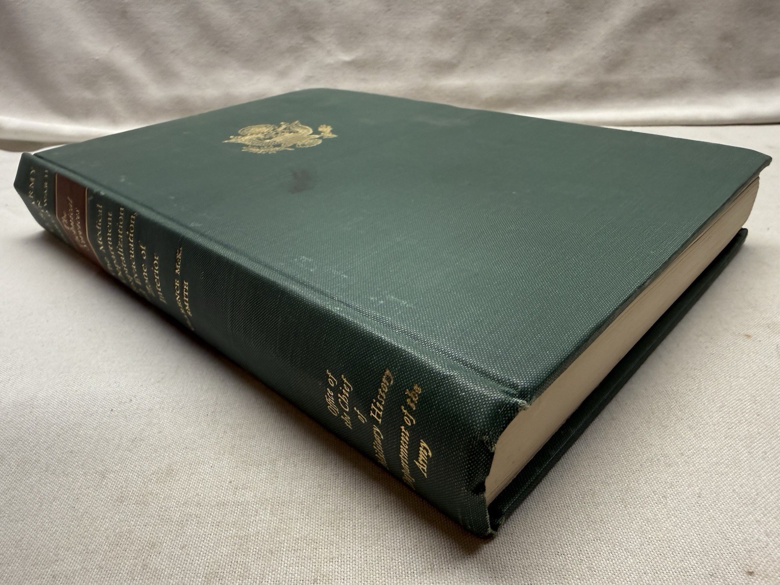 U.S. Army World War II (Green 1950’s HC Book)Technical Services: Medical Dept.