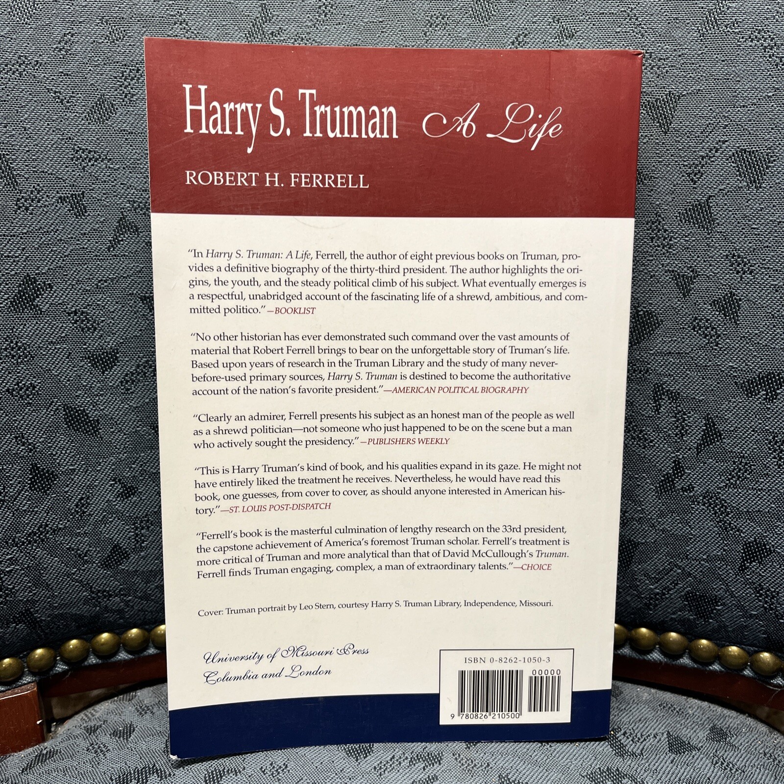 Harry S. Truman: A Life by Ferrell, Robert H. PB