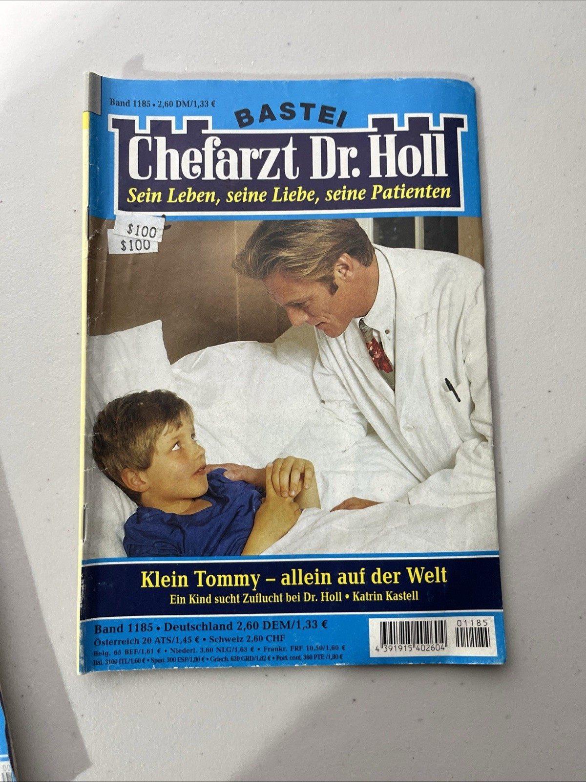 Chefarzt Dr. HOLL German Magazines Lot Of 3. Pre Owned, Vintage. Bastei Roman