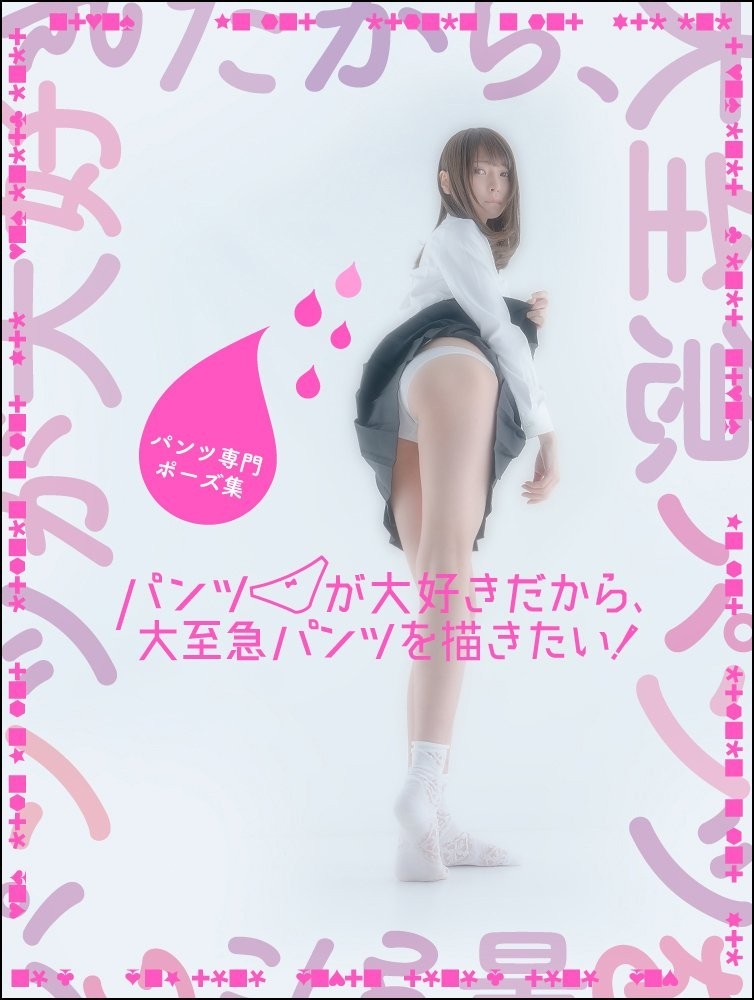 Pose Book „Underwear-focused pose collection“ JAPAN Reference 298 × 226mm 207p