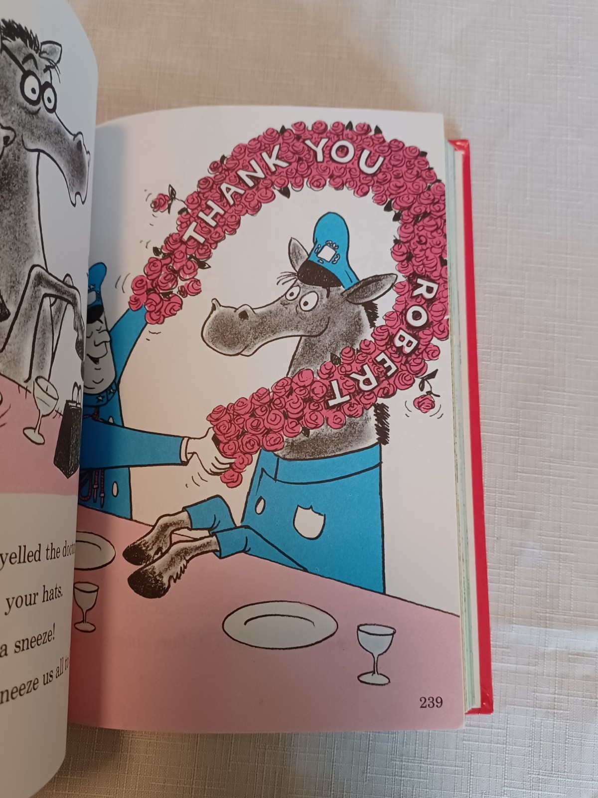 1995 Dr. Seuss The Big Red Book of Beginner Hard Cover 6 Stories Book 344 Pages