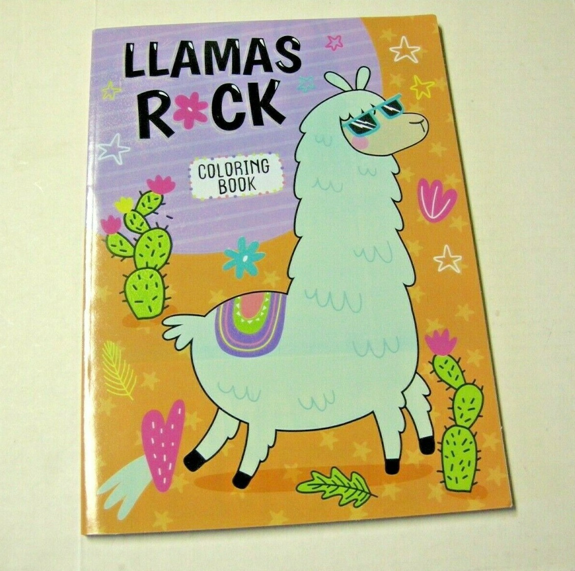 Llamas Rock Coloring Book By Vision St. Publishing, Paperback (2019), Brand New