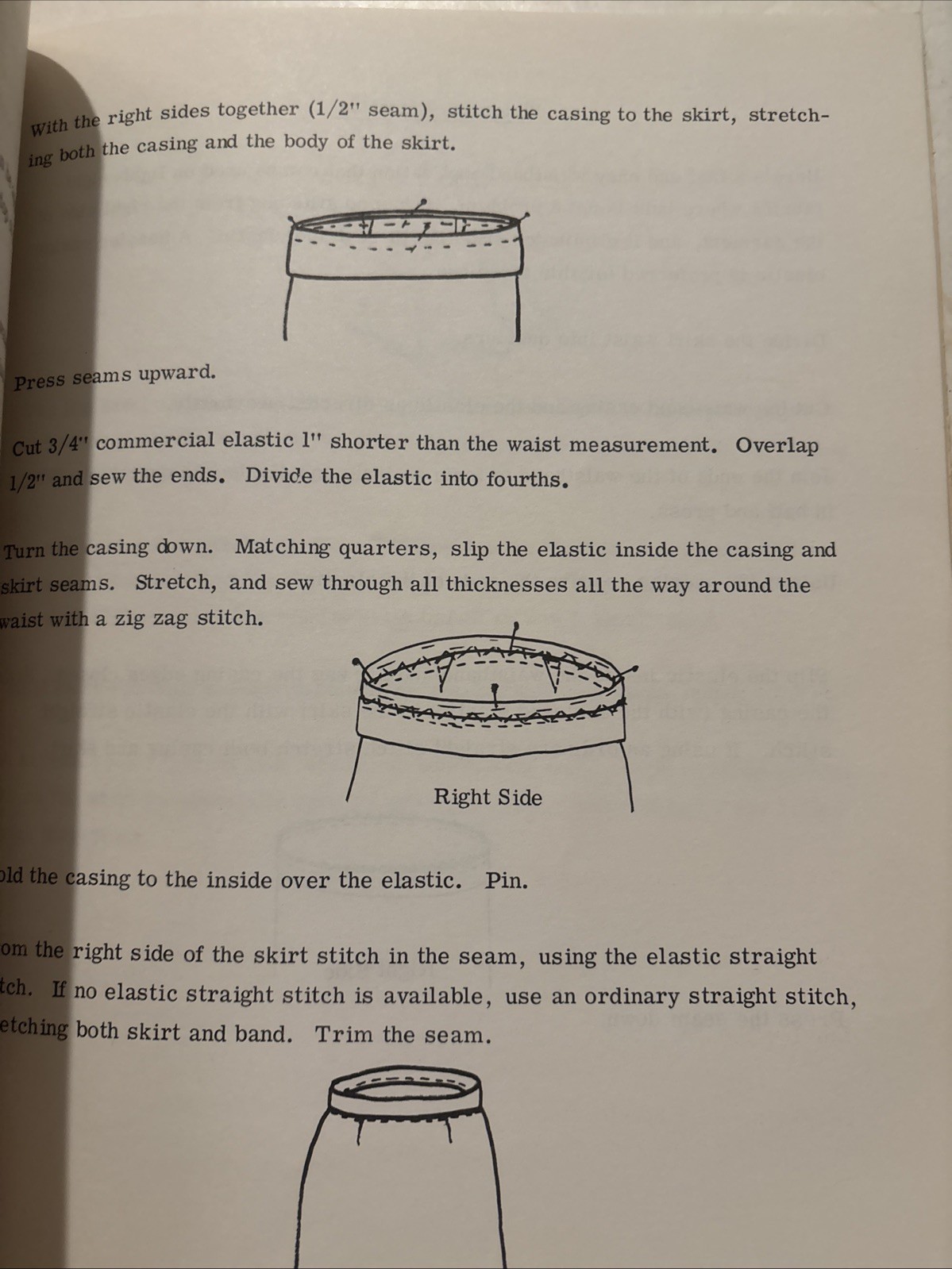 Sewing With Knits; Knit Know How by Ann Piazza & Joyce Benedict 112 pages 1971