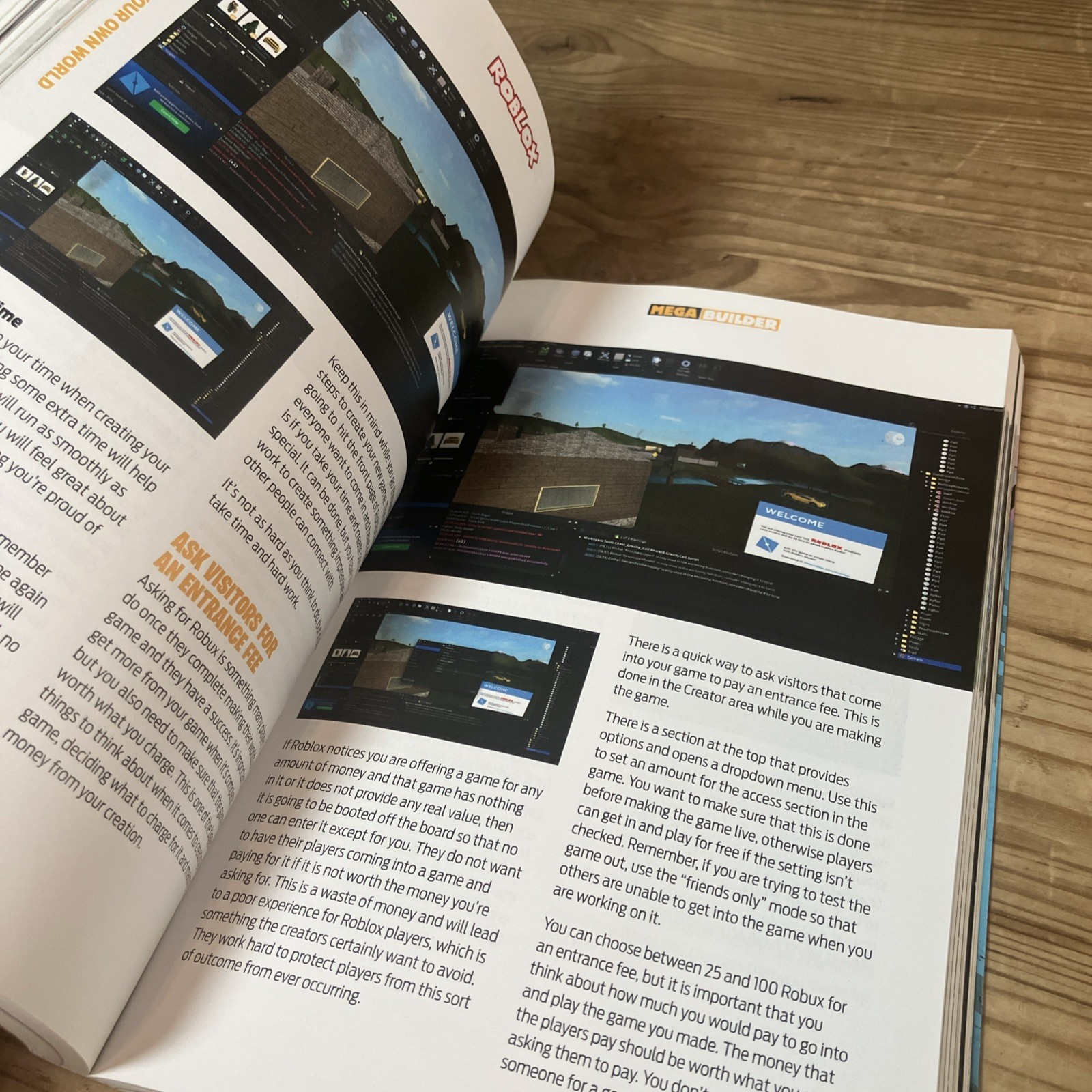 MEGA BUILDER A Complete Guide to Roblox Book Over 350 Pages