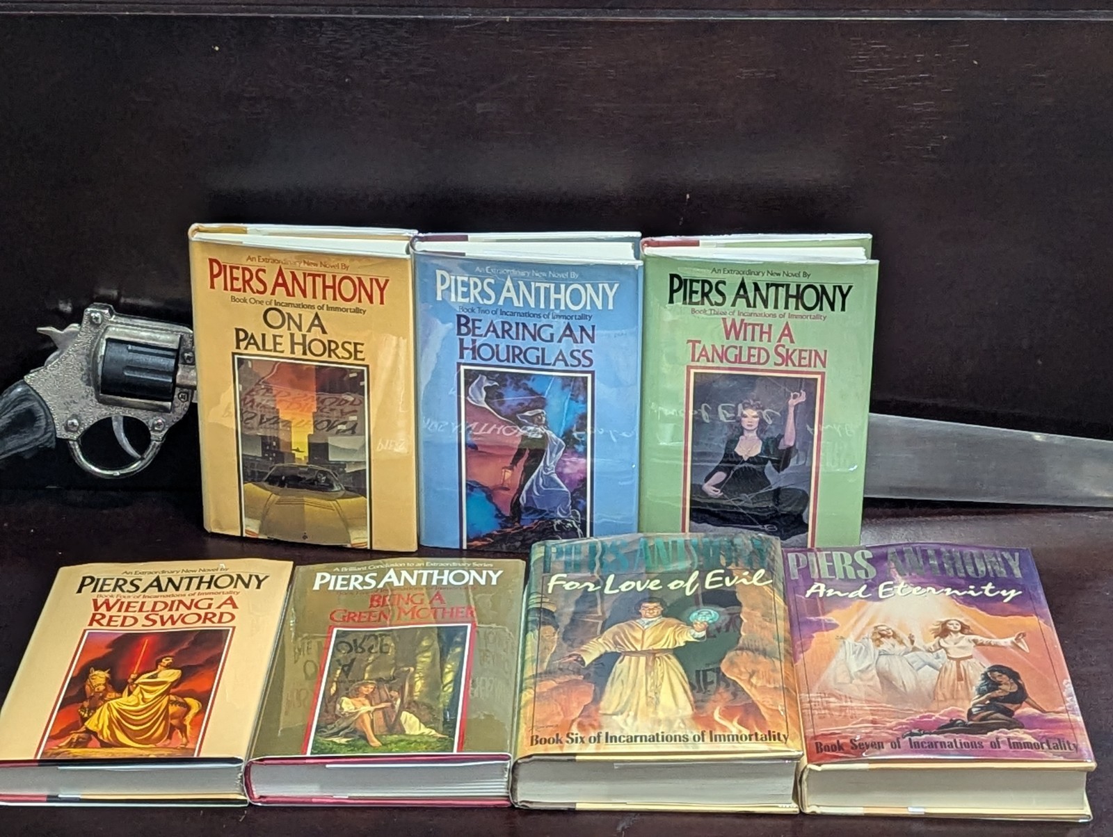Incarnations of Immortality Piers Anthony 1st Edition 1st Print Complete Set