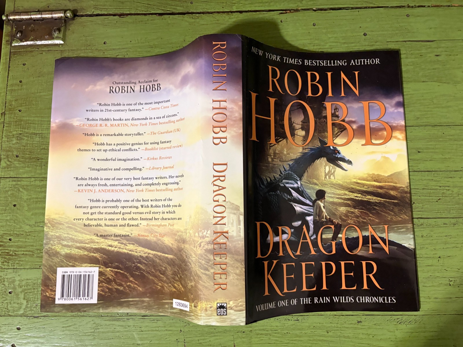 Robin Hobb Dragon Keeper Rain Wild Series #1 Hard Cover DJ Like New BCE