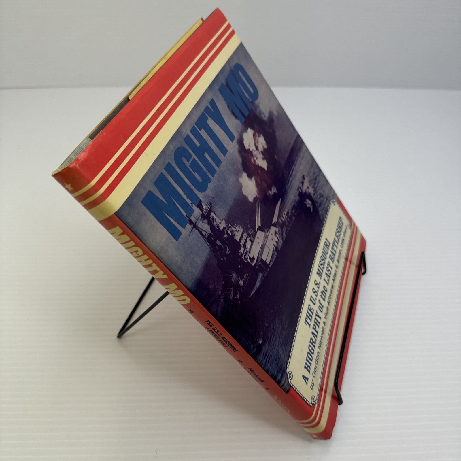 Mighty Mo The USS Missouri Biography of th Last Battleship 1969 HC Gordon Newell