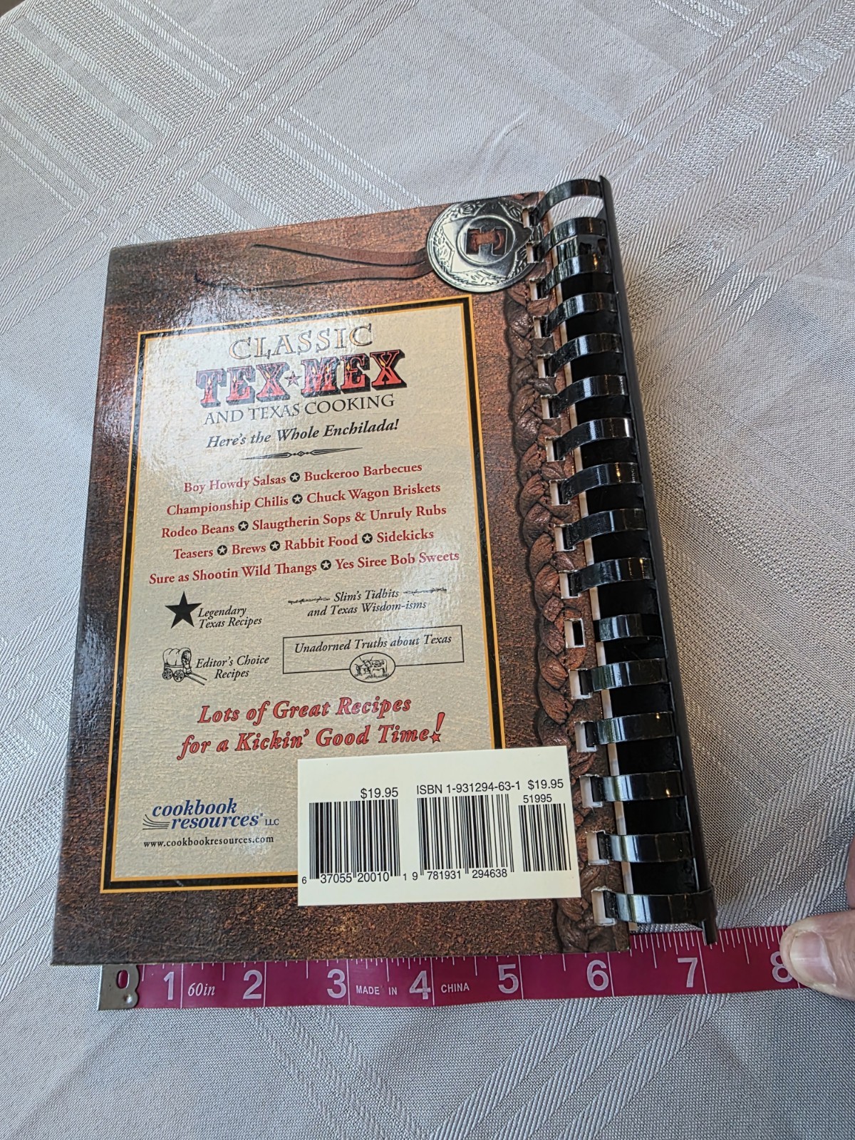 Classic Tex Mex And Texas Cooking Cookbook- Authentic Recipes 9″×7″ Color Photos