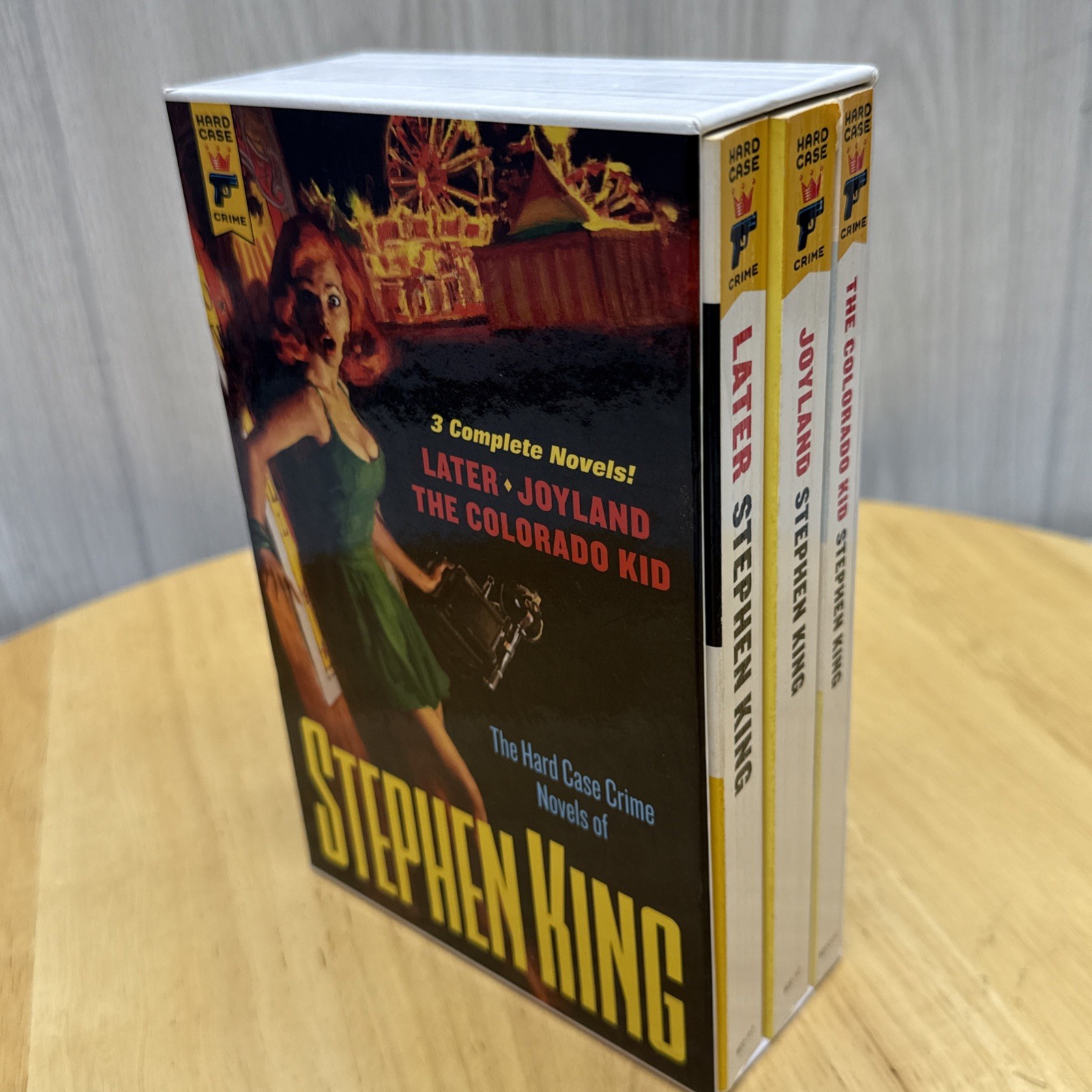 Stephen King Hard Case Crime Novels Box Set of 3 (2021, Trade Paperback)