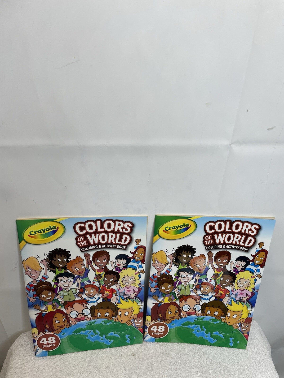 Lot Of 2Crayola Colors of the World Coloring & Activity Book for Kids – 48 pages