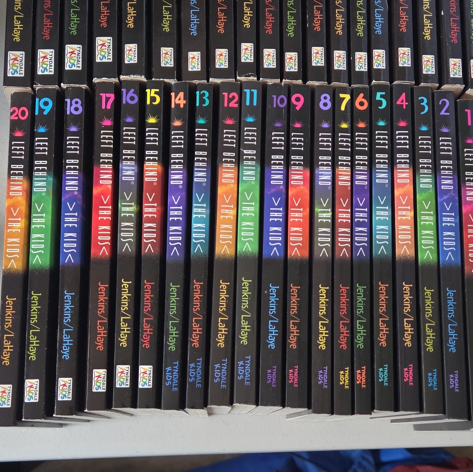 Left Behind THE KIDS Series Vol 1-40 COMPLETE SET Jenkins LaHaye Vtg Paperback