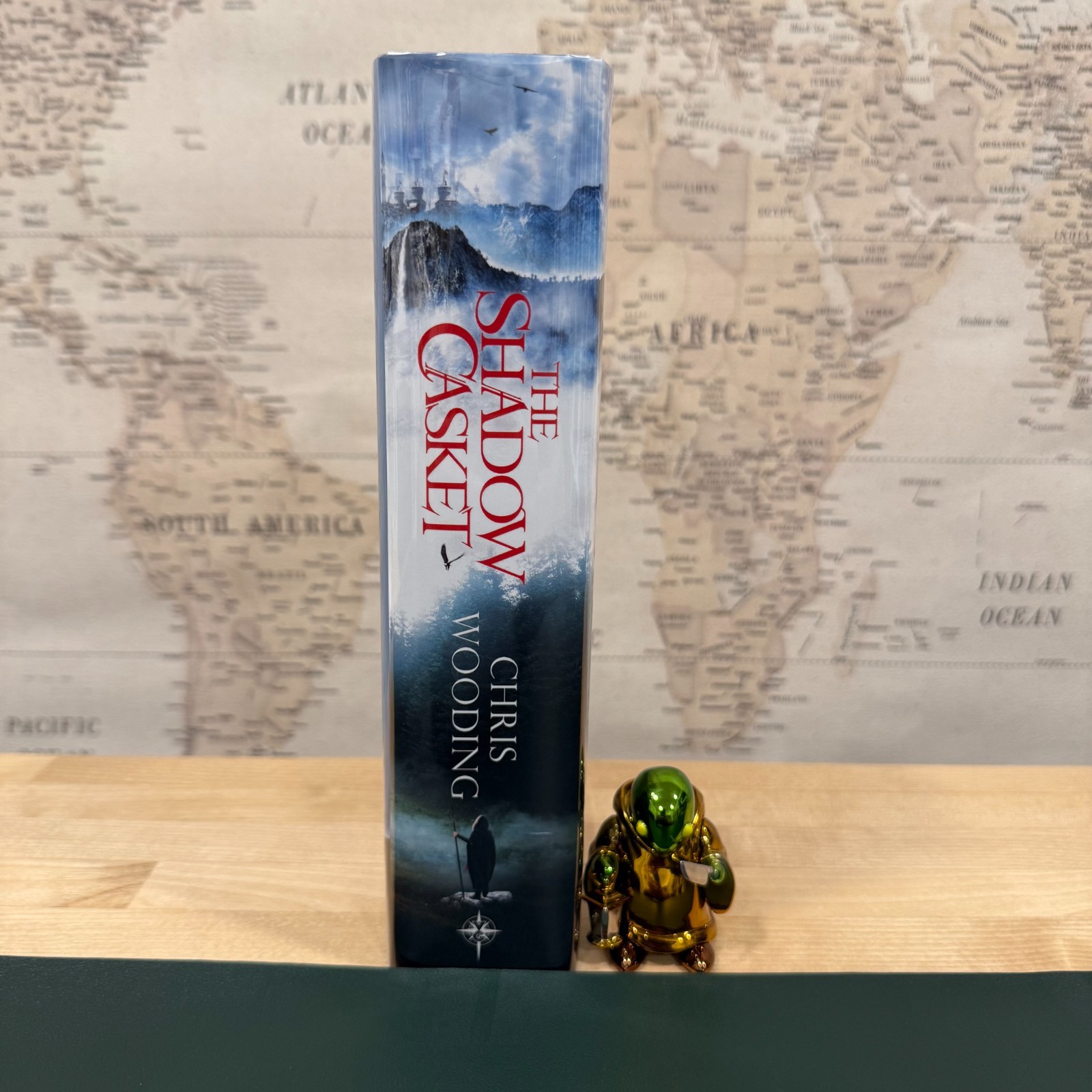 The Ember Blade + The Shadow Casket by Chris Wooding (The Broken Binding SIGNED)