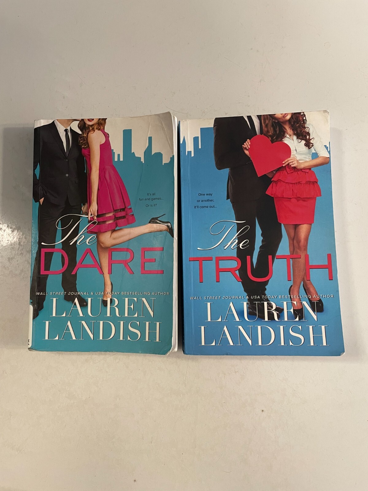 2 Lauren Landish Books The Truth and The Dare Paperback Book Set