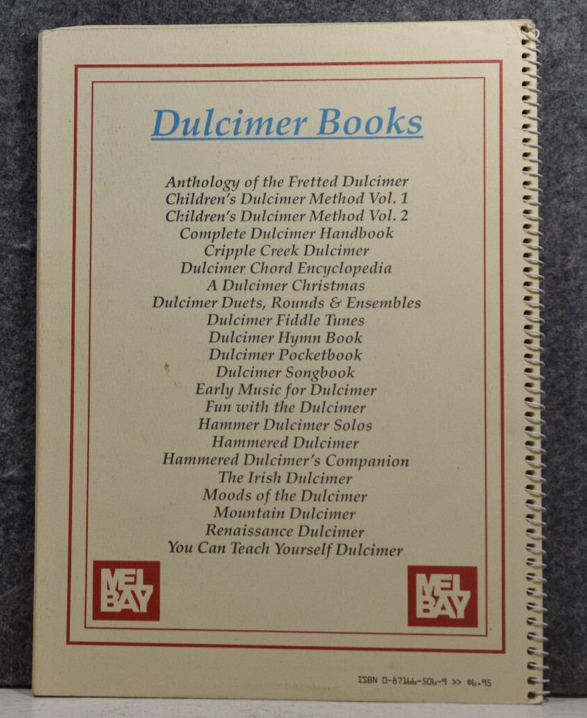 Mel Bay Cripple Creek Dulcimer Songbook Sheet Music and CD 84 Pages
