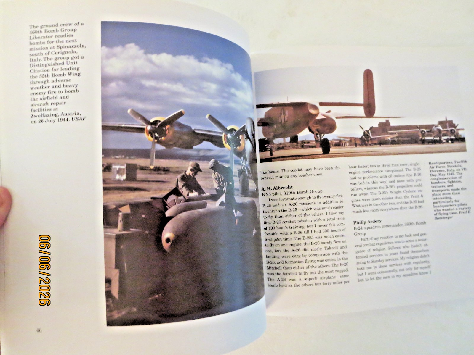 Bombers Of WWII By Jeffrey Ethell 180 Pages Softcover book Excellent Condition