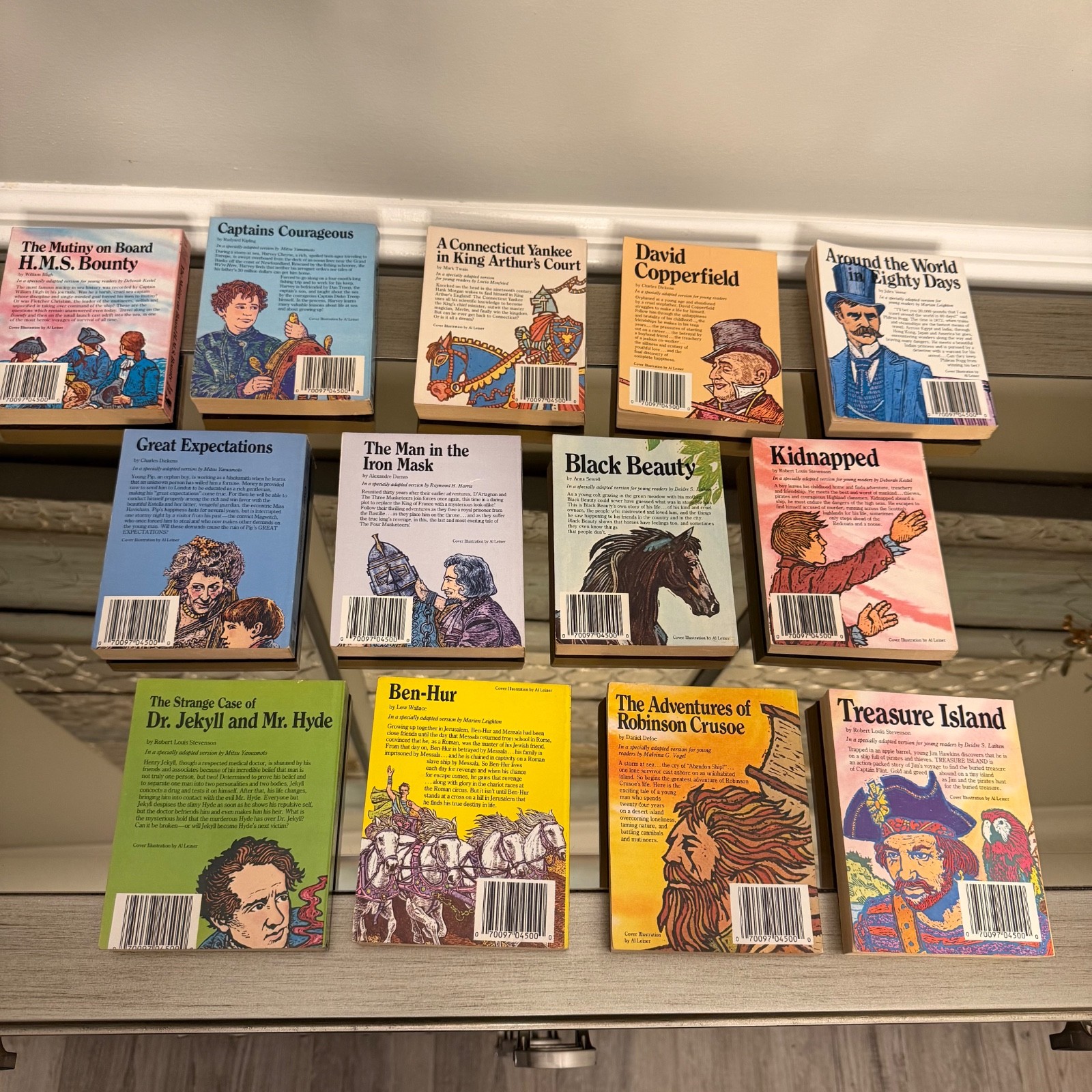 Moby Books Illustrated Classic Editions Mini Paperback Pocket Books (LOT OF 13)