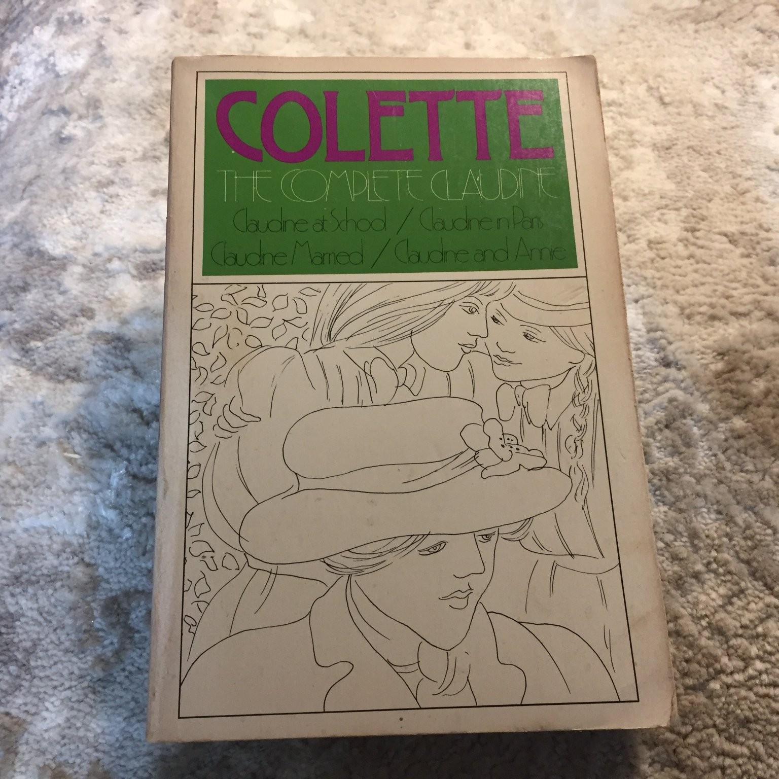 The Complete Claudine Colette 1976 Coming of Age Paperback Book Farrar Straus