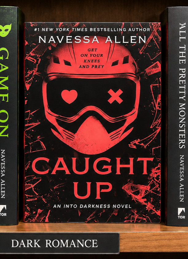Caught Up by Navessa Allen Into Darkness Series Book Dark Romance Paperback