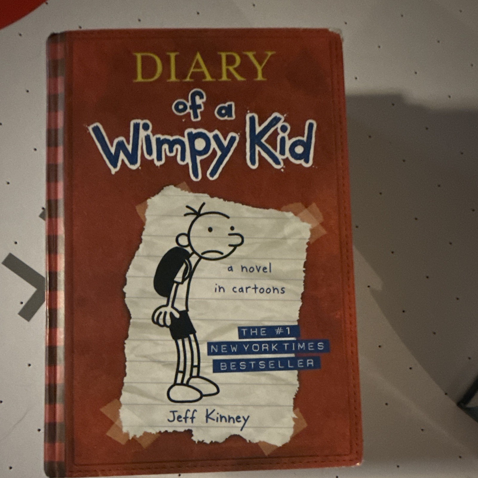 Jeff Kinney Diary of a Wimpy Kid Hardcover Illustrated Novel (Ages 9-12)