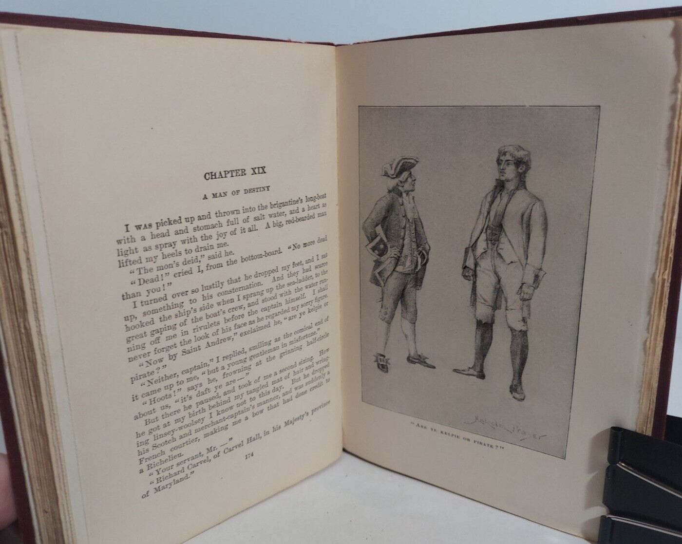 Richard Carvel by Winston Churchill, 1900 The Macmillan Company