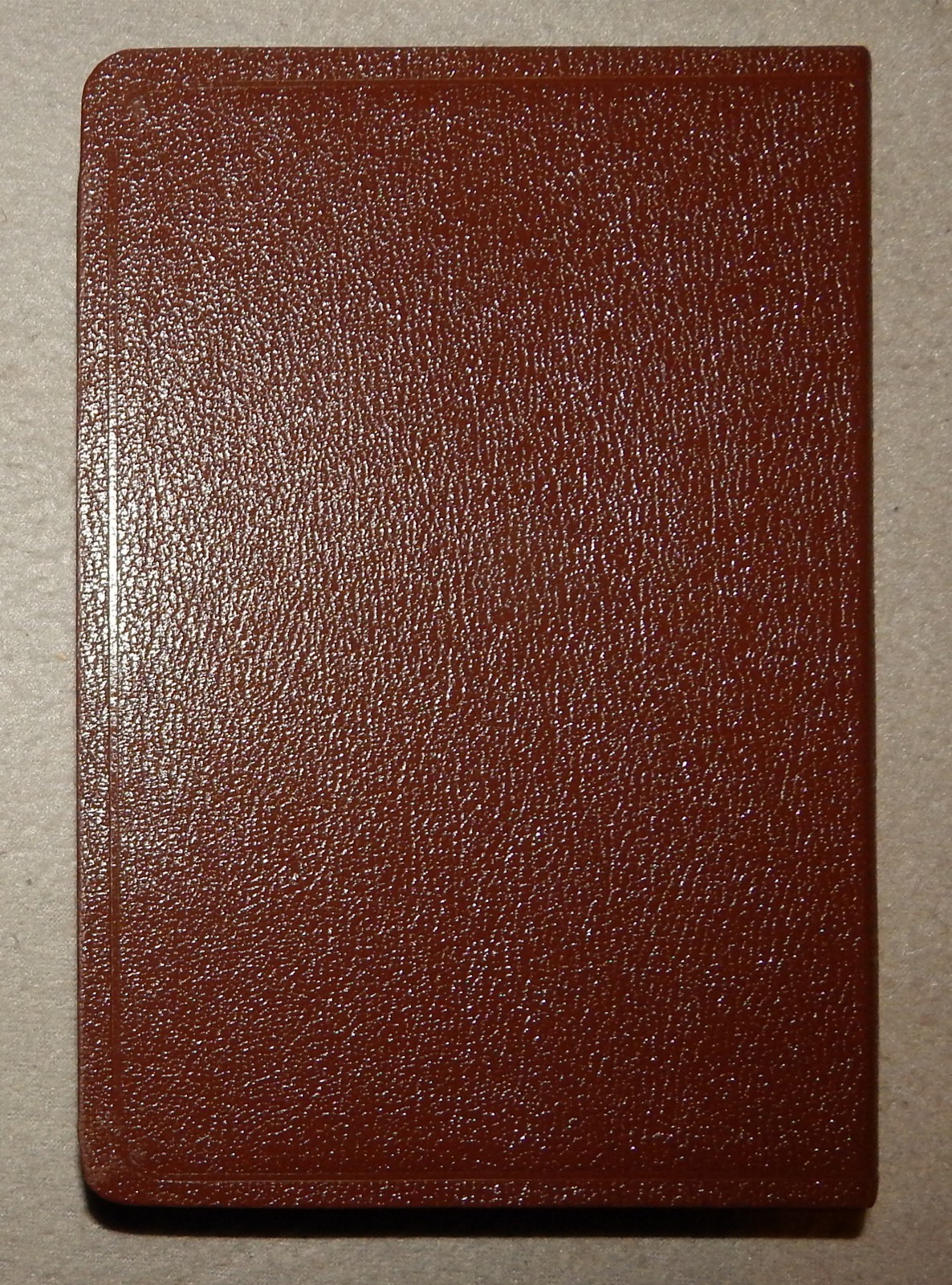 KJV Teacher’s Reference Bible by National N3202RL Brown Imitation leather – new