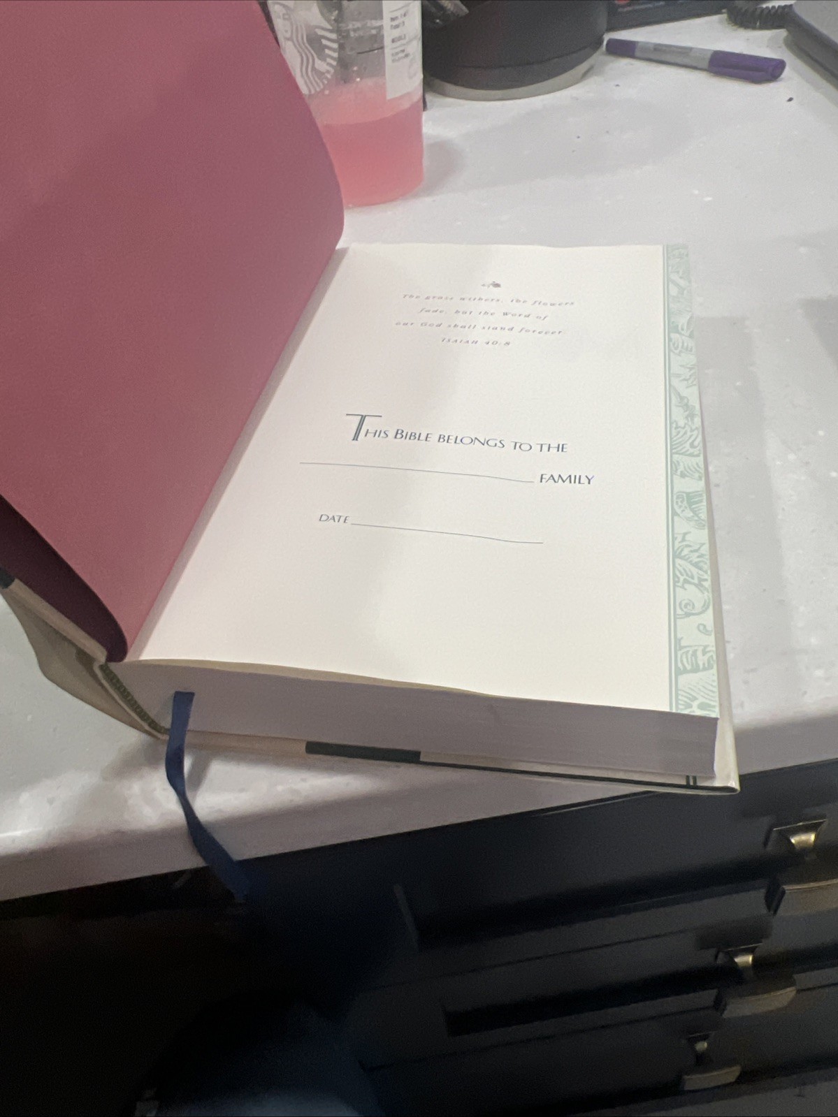 The Family Devotions Bible: The Living Bible by Living Bible