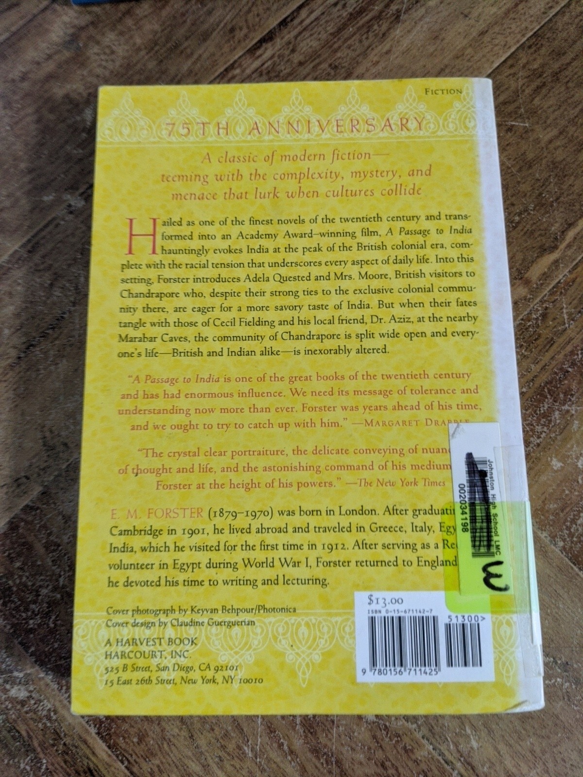 A Passage to India – Paperback By Forster, E.M. – VERY GOOD