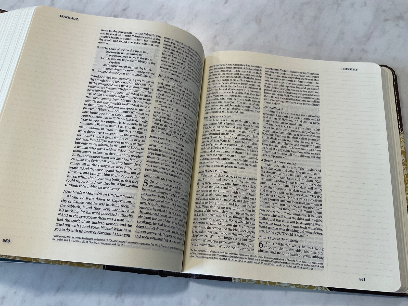 ESV Journaling Bible and 3 Sticker Sheets