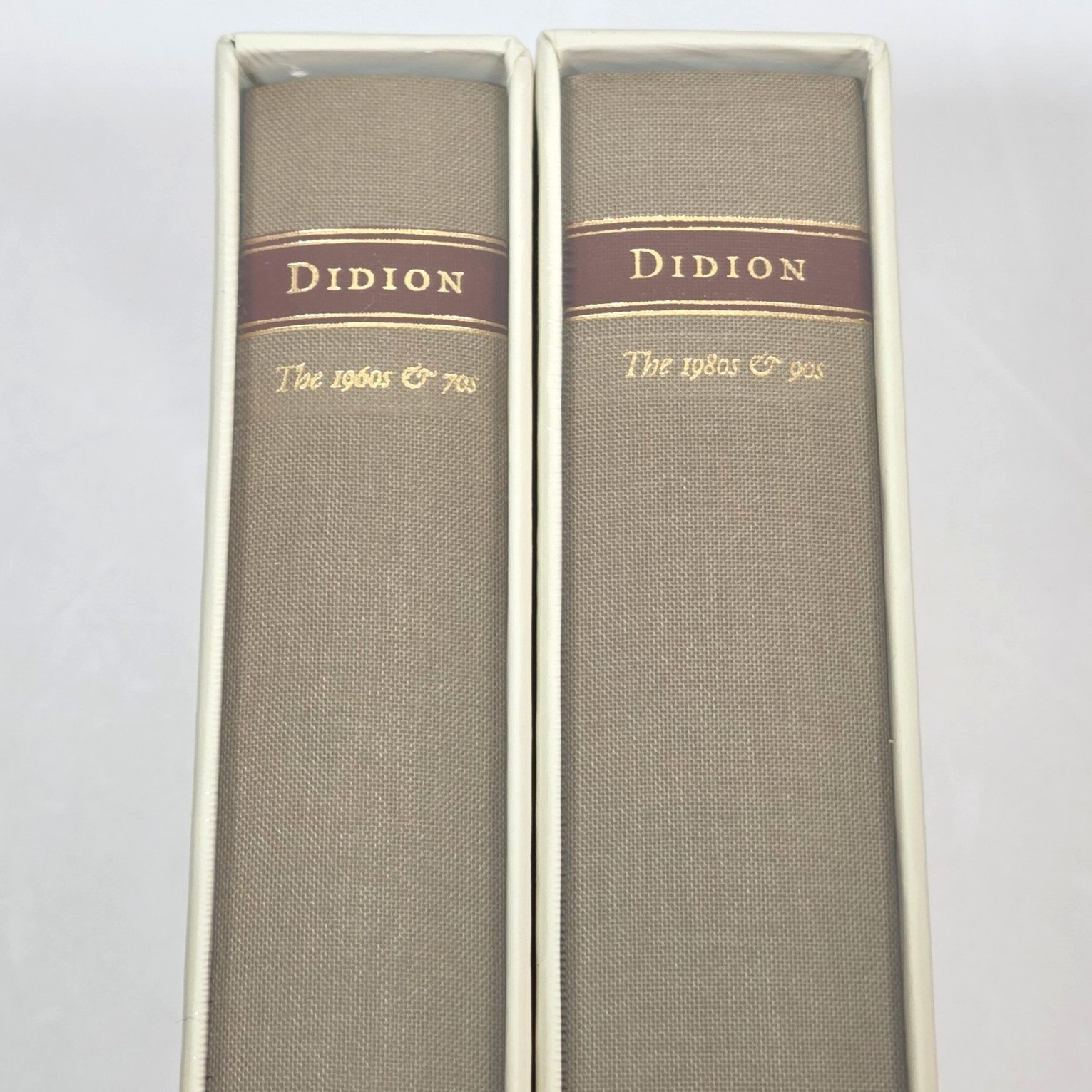 SEALED Joan Didion 1960s and 70s 1980s and 90s Library of America 325 and 341