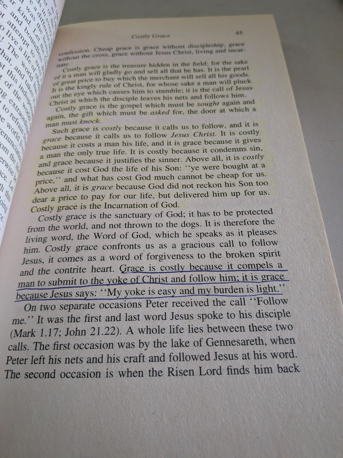 2 Book Set! Ethics & Cost Of Discipleship By Bonhoeffer, Dietrich, PB, Good