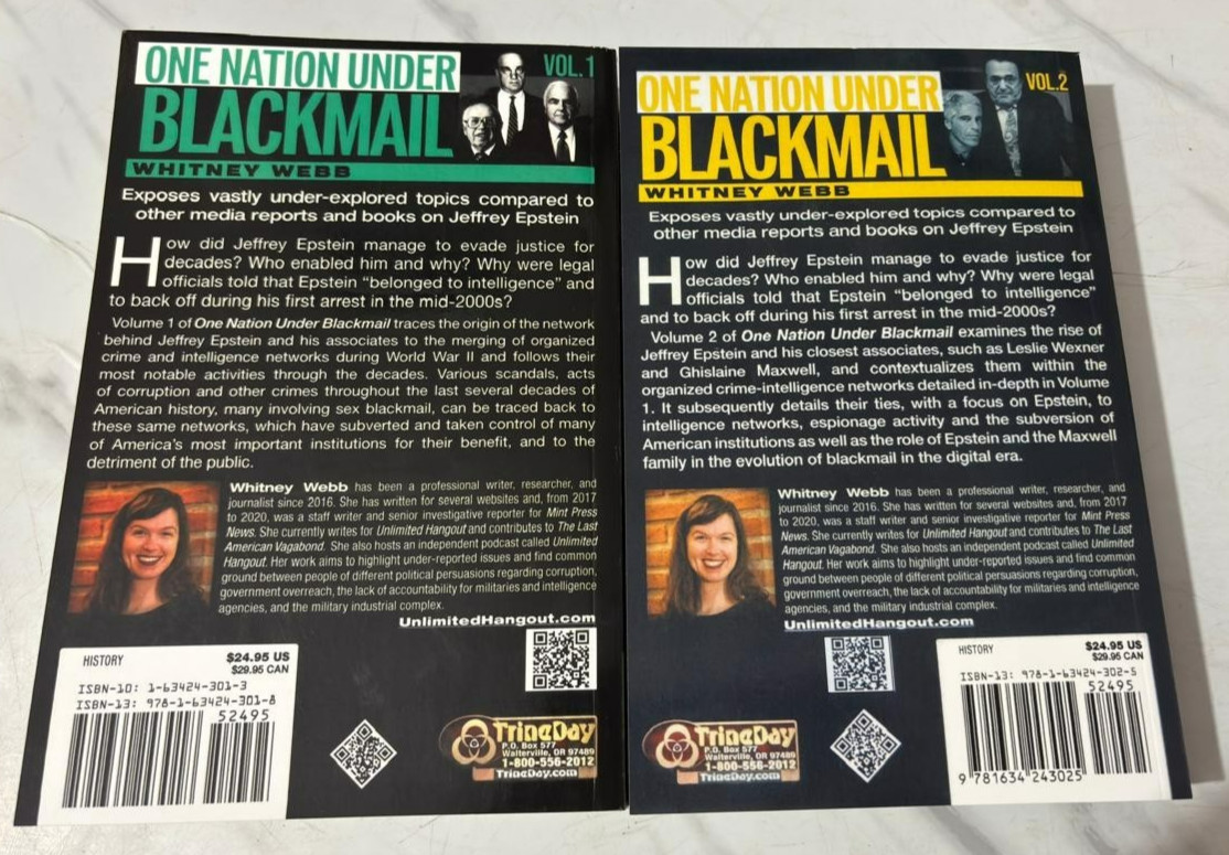 One Nation Under Blackmail – Vol. 1 & Vol. 2 by Whitney Alyse Webb, Paperback