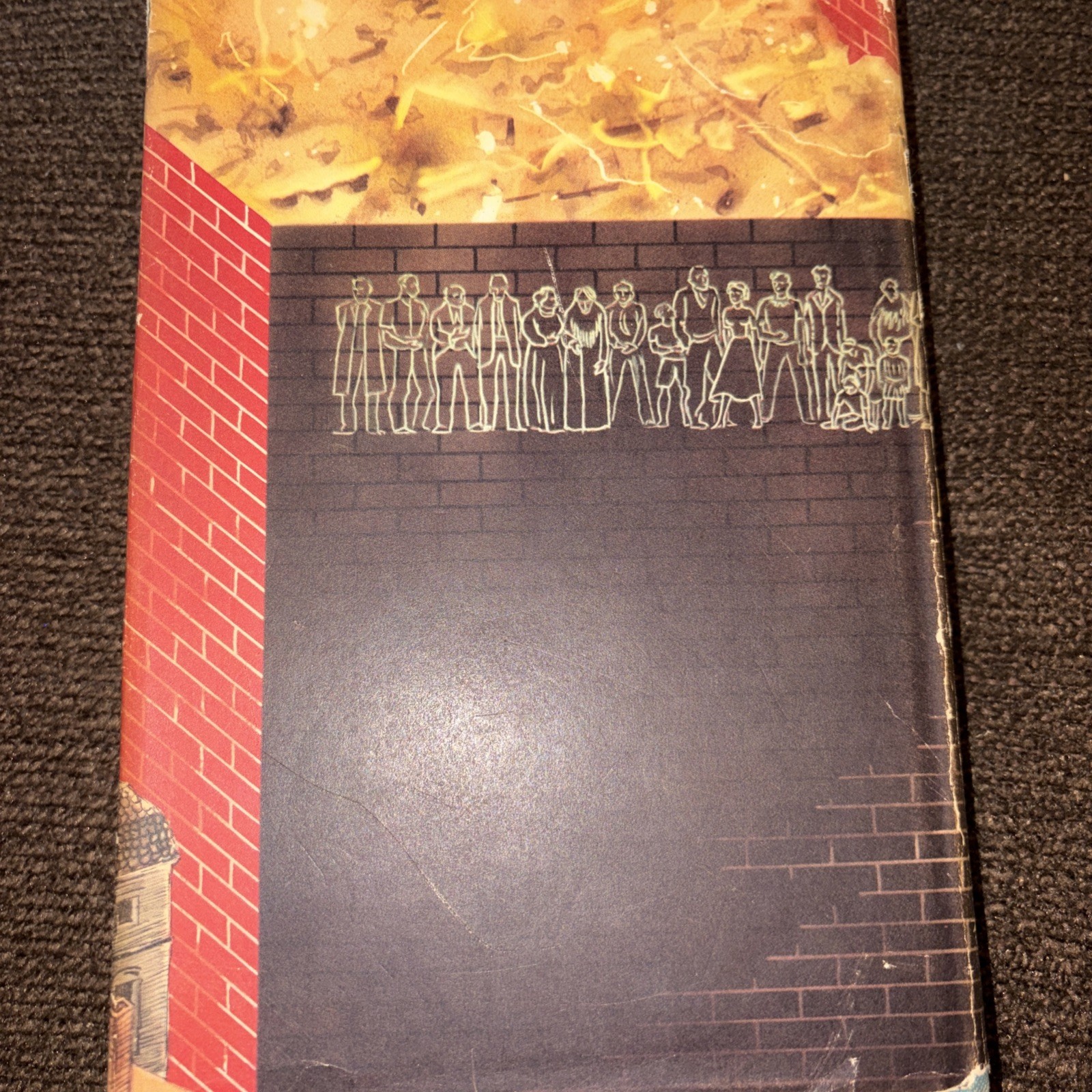John Hersey The Wall 1950 w/ Dust Jacket WWII Holocaust