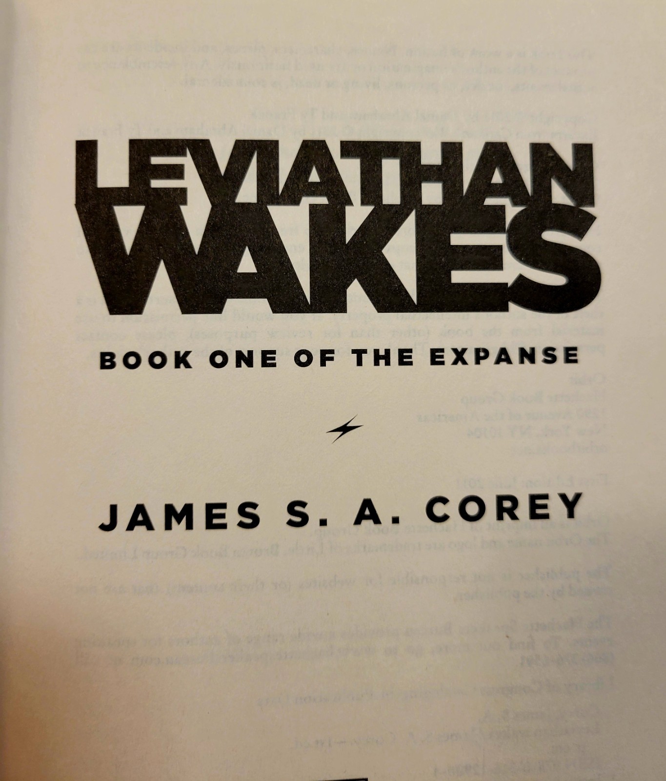 BRAND NEW – THE EXPANSE: LEVIATHAN WAKES BOOK 1!! PAPERBACK, SC-FI GREAT DEAL