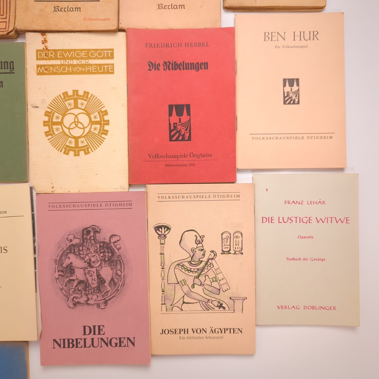 Reclam&Volksschauspiele Ötigheim 29x Buch Prosa Lyrik Buch Antiquar | Akzeptabel
