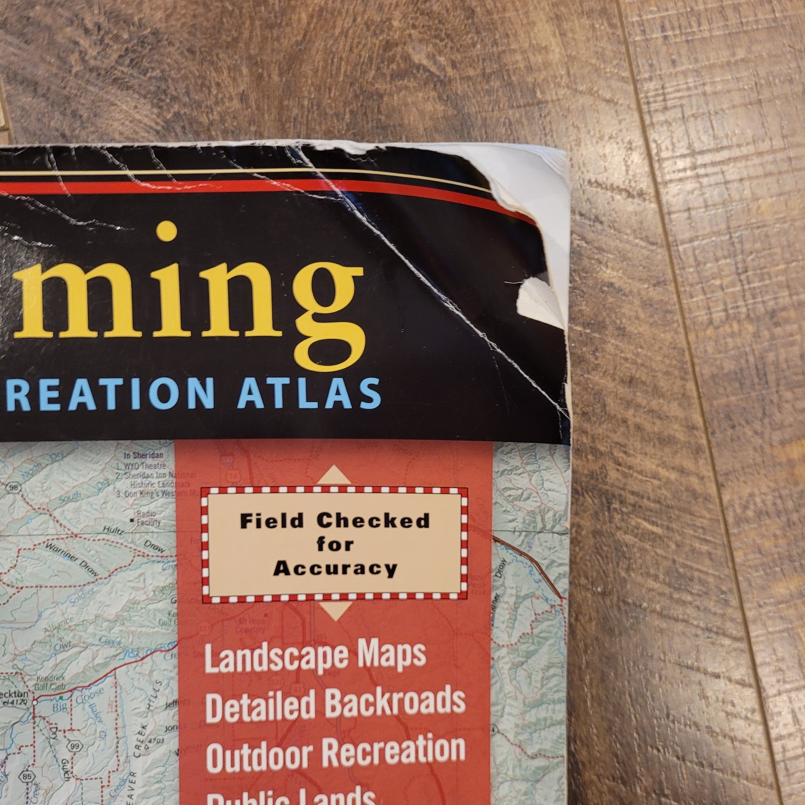 Wyoming Road and Recreation Atlas by Benchmark Maps (Trade Paperback)