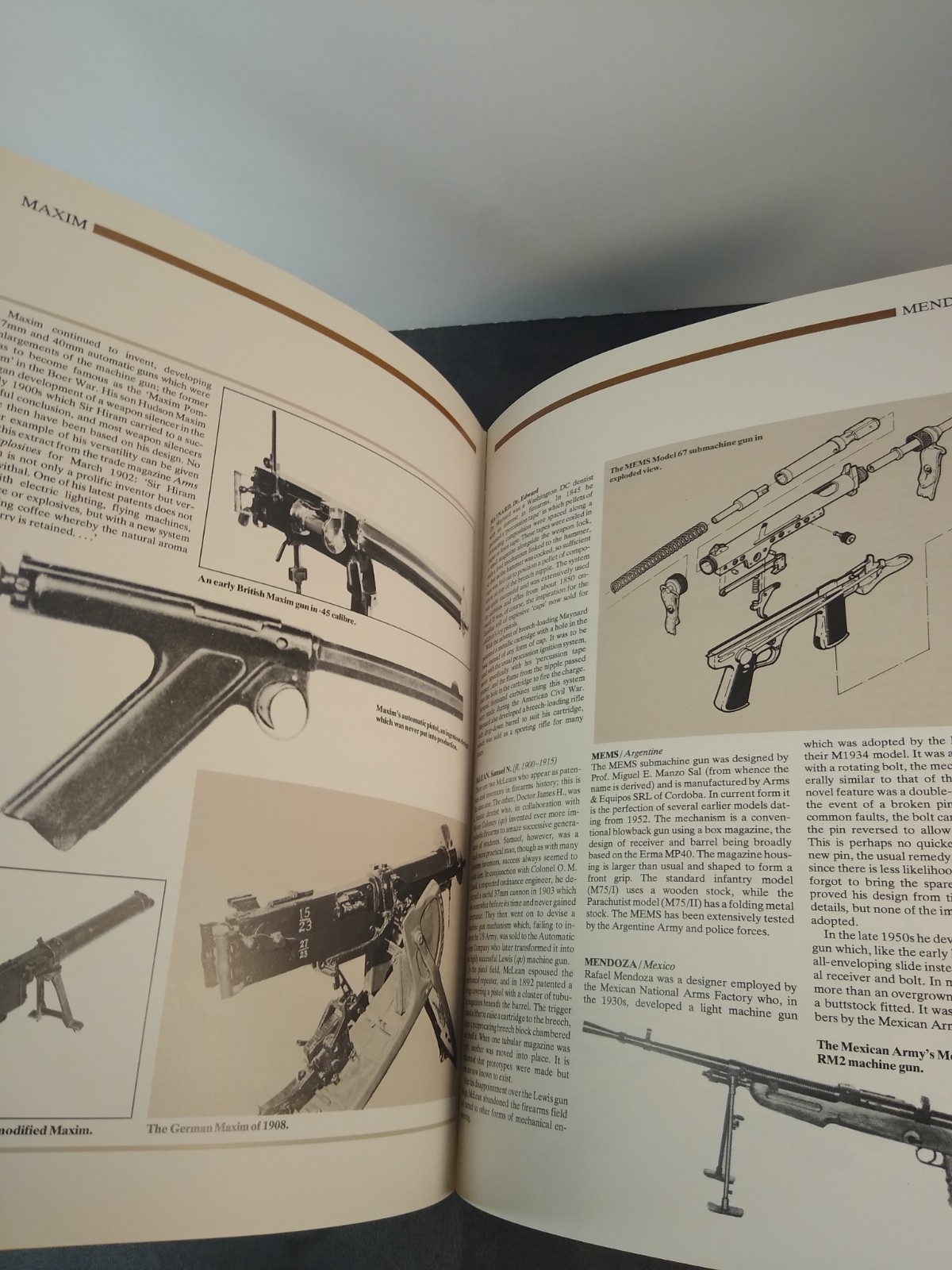 Signed Copy of The Illustrated Encyclopedia of FIREARMS by Ian V. Hogg 1984 RP