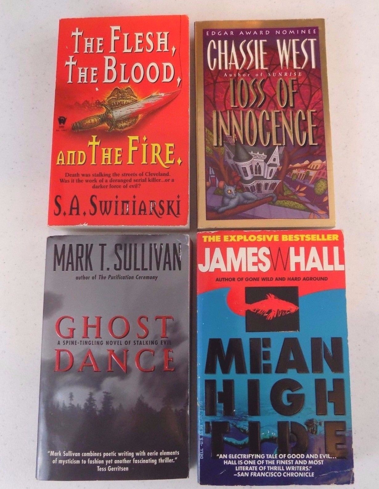 Lot Of 10-Miscellaneous Paperbacks-Mystery/Thriller/Suspense-Burke-West-Dumas