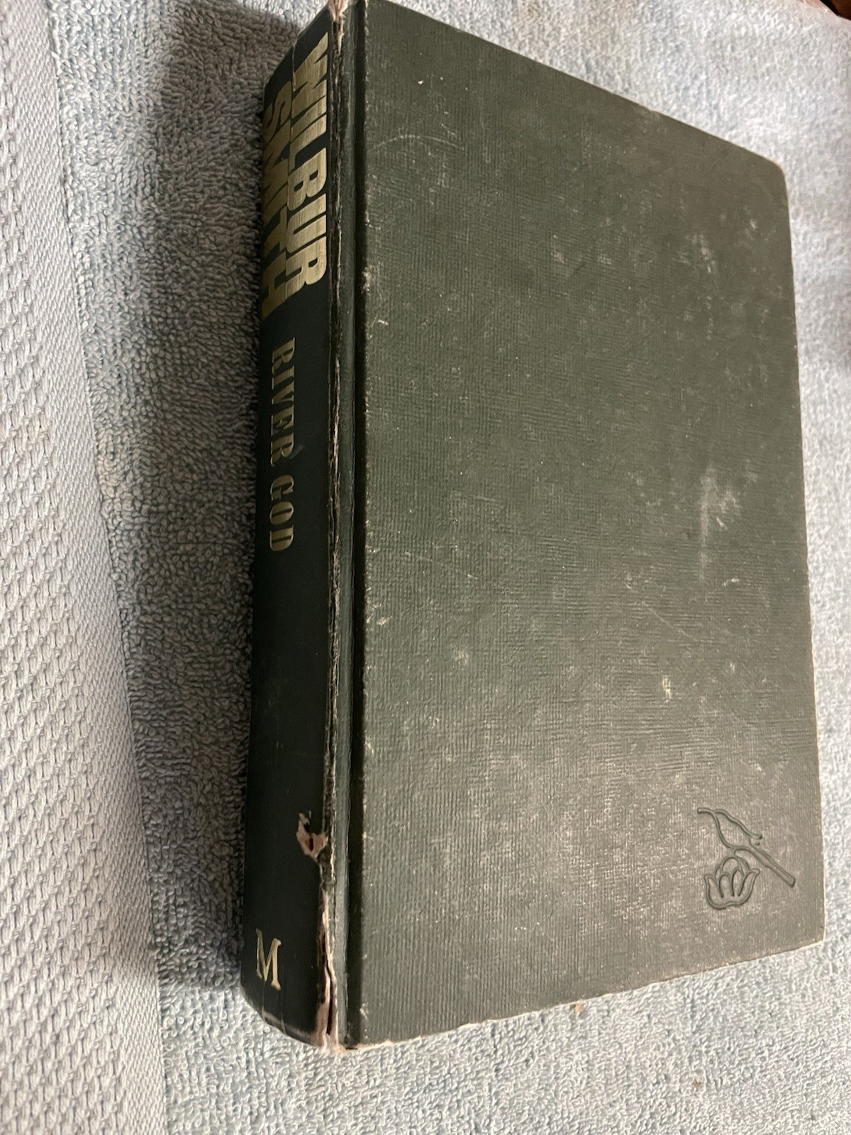 River God Wilbur Smith 1993 1st Edition Hardcover DJ Egyption Historical Fiction