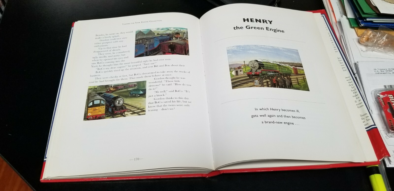 THOMAS AND FREINDS COLLECTION Hardback Book 220 pages; 55 Stories