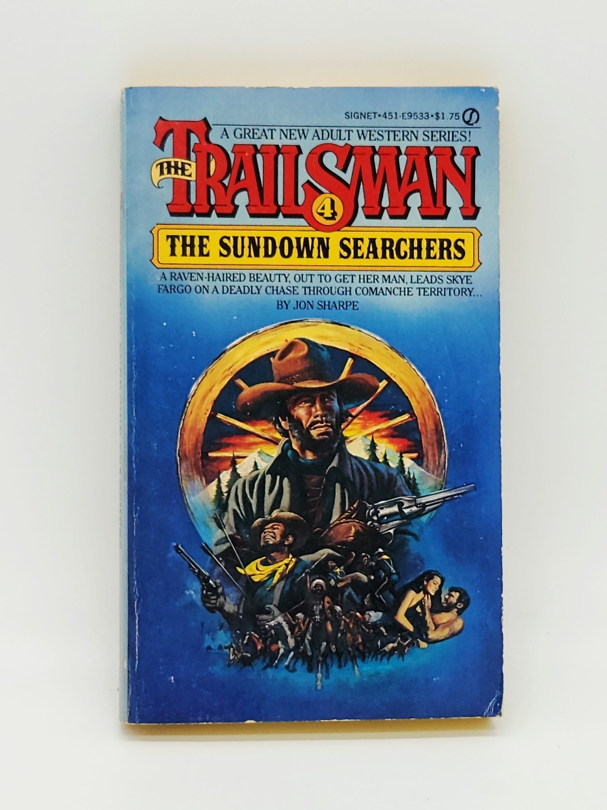 Jon Sharpe lot of 13 different Western paperback books from The Trailsman Series