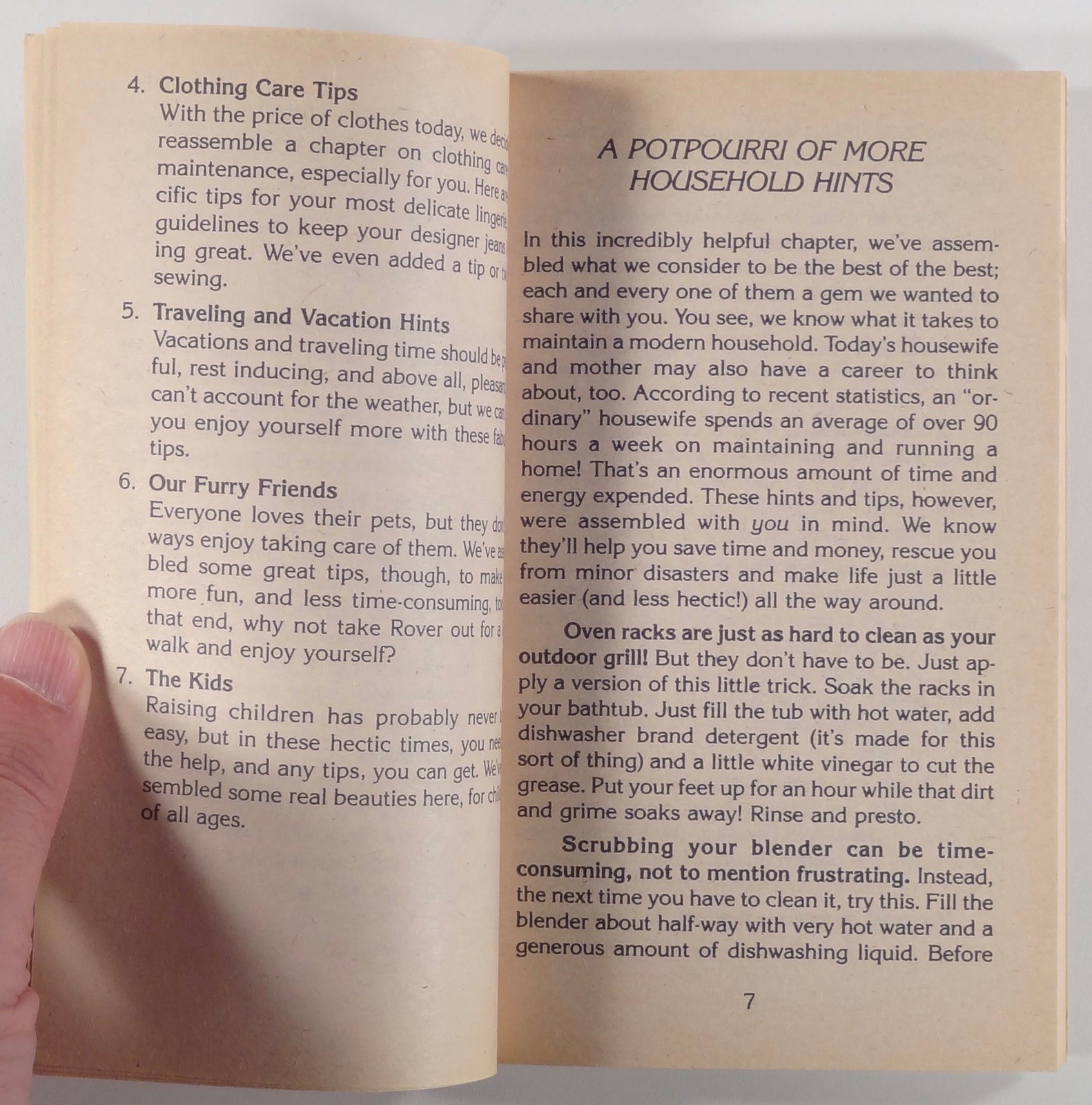 1983 BETTY-ANNE’S HELPFUL HOUSEHOLD HINTS Volume 1 totally miscellaneous advice