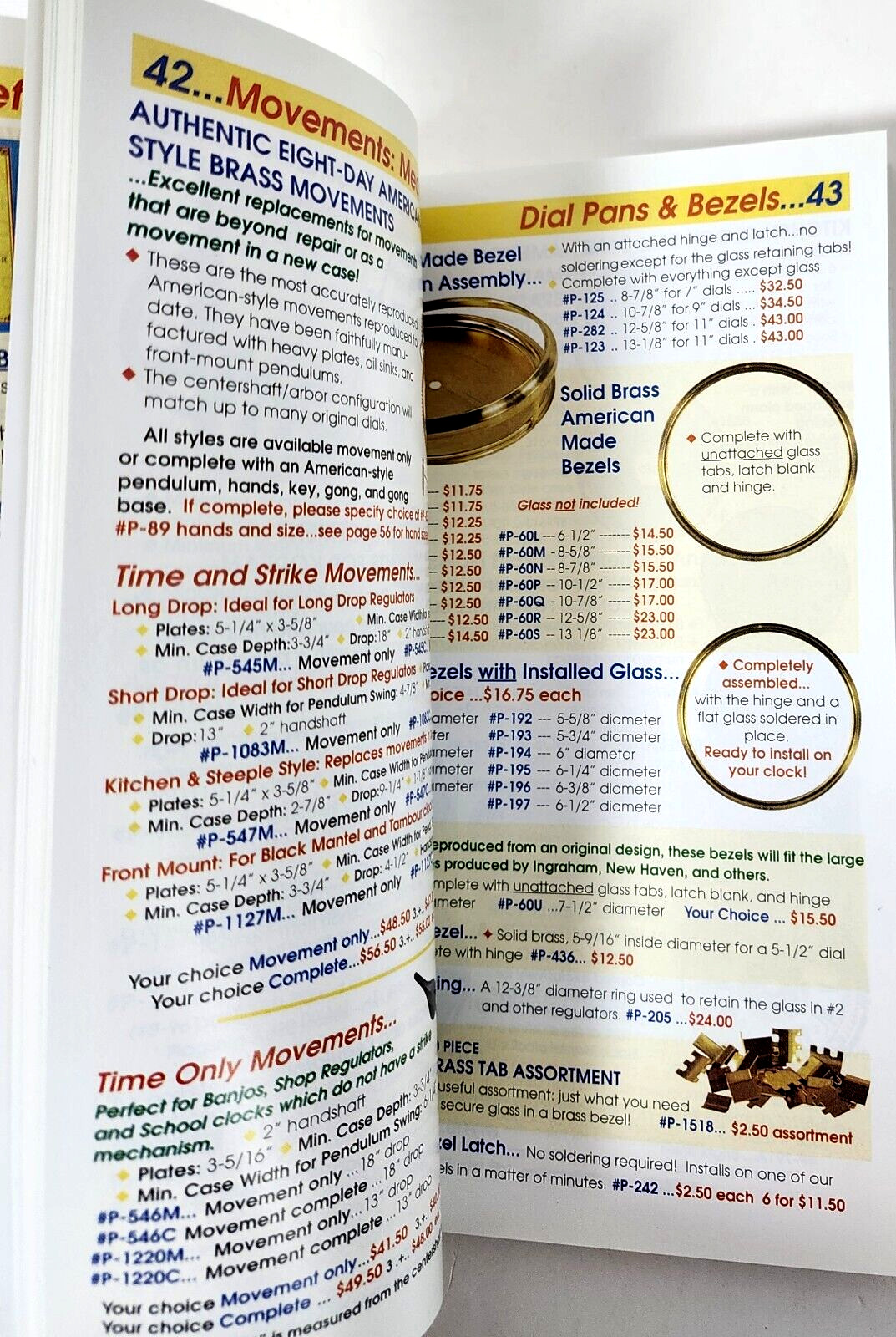 Merritt’s Clock and Watch Repair Supplies, Books, & Tools 2006-2007 Catalog