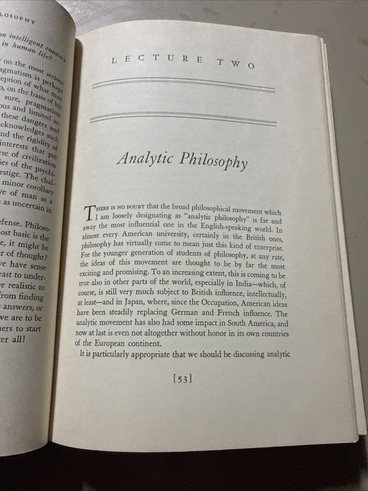 The New World of Philosophy by Abraham Kaplan [1st Printing 1963]