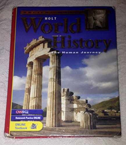 Holt World History Human Journey – Hardcover, by Holt Mcdougal – Acceptable e